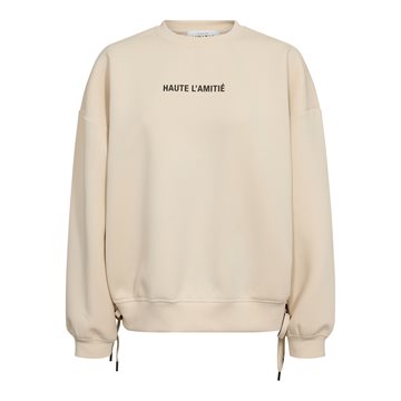 Haute L\' Amitié - New Studio Tie Sweat - Pearl